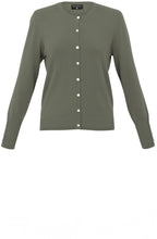 Khaki Fine Knit Cardigan