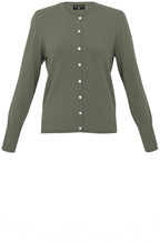 Khaki Fine Knit Cardigan