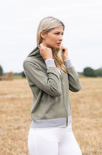 Khaki Hooded Cardigan