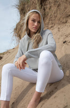 Khaki Lightweight Knit Hooded Jumper