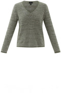 Khaki Marled Knit Jumper