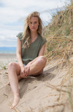 Khaki Relaxed Knitted Vest