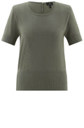 Khaki Short Sleeved Jumper