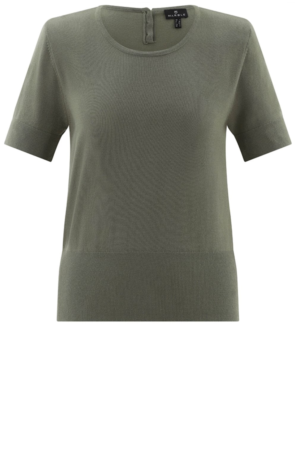 Khaki Short Sleeved Jumper