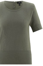 Khaki Short Sleeved Jumper