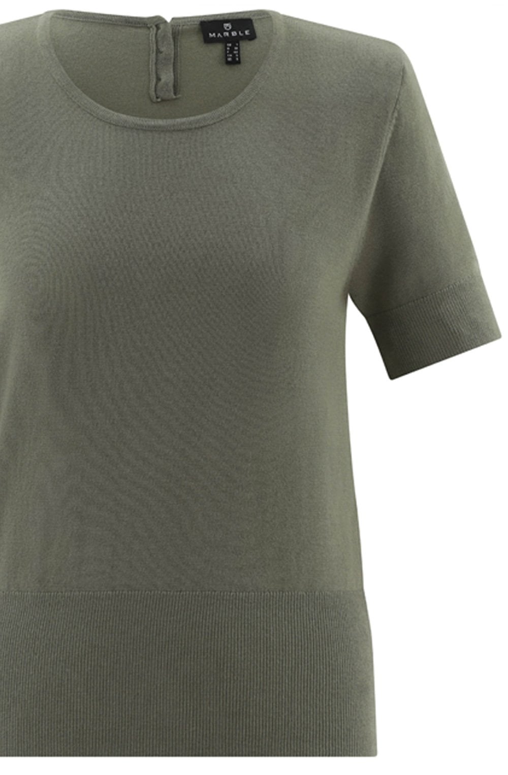 Khaki Short Sleeved Jumper