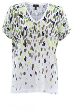 Khaki Speckle Fine Knit Semi Sheer Top