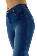 Light Denim Cropped Trousers