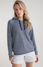 Lightweight Navy Pullover Hooded Jumper