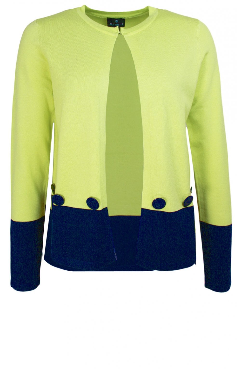 Marble lime and green Cardigan