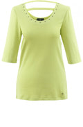 Lime Green Jersey Top