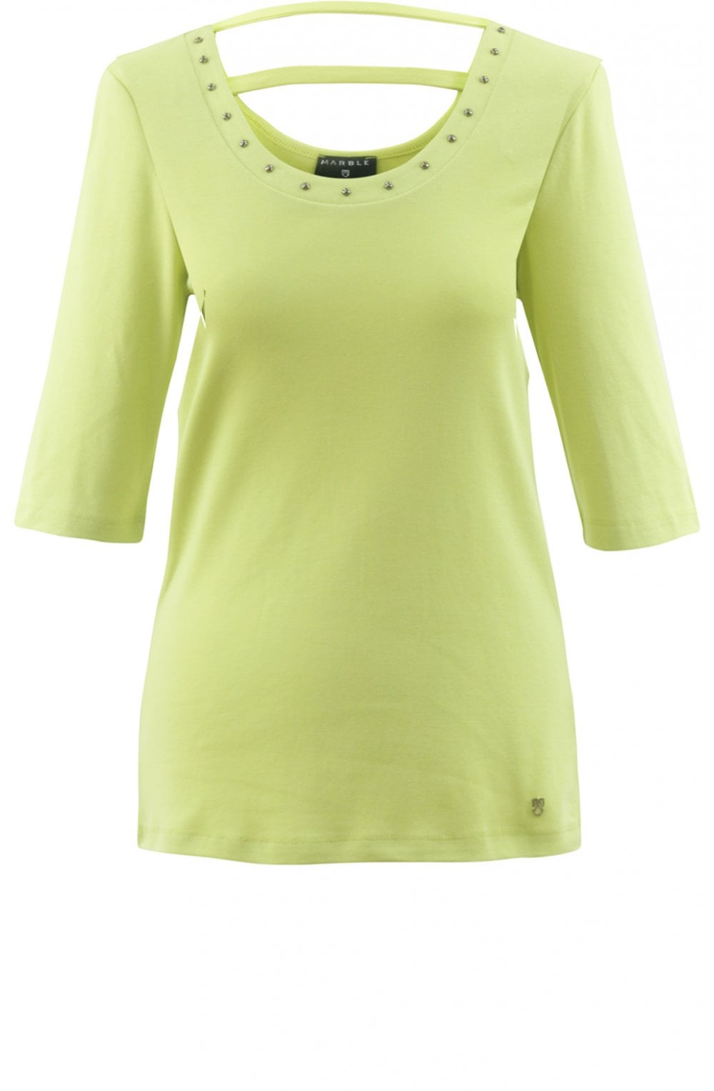 Lime Green Jersey Top