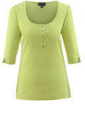 Lime Green Jersey Top