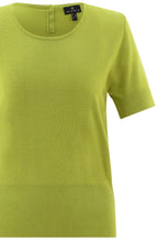 Lime Green Short Sleeved Jumper