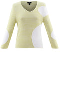 Lime Spot Design Jumper