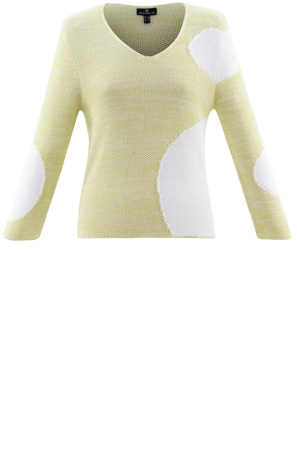 Lime Spot Design Jumper
