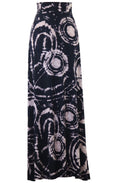 Marble Maxi Tie Dye Skirt