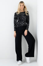 Metallic Patterned Jumper