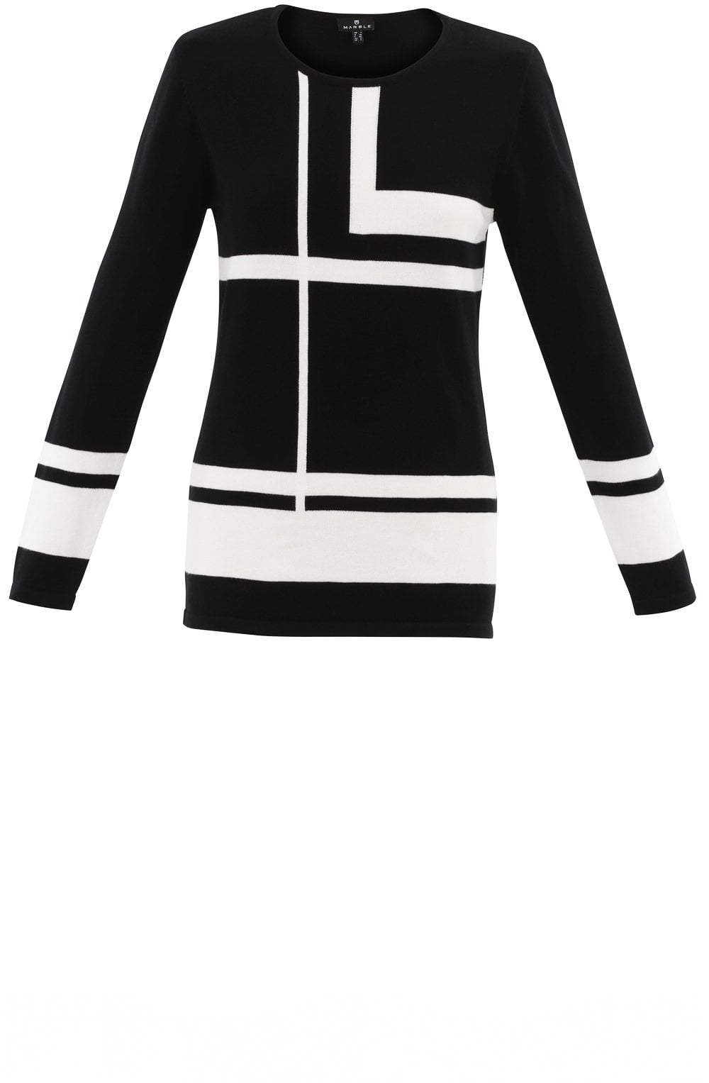 Monochrome Fitted Sweater
