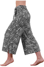 Navy and White Jersey Culottes