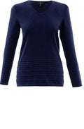 Navy Blue Knit Jumper