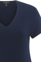 Navy Double Fronted T Shirt