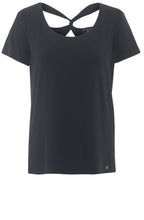 Marble Navy Jersey Tee