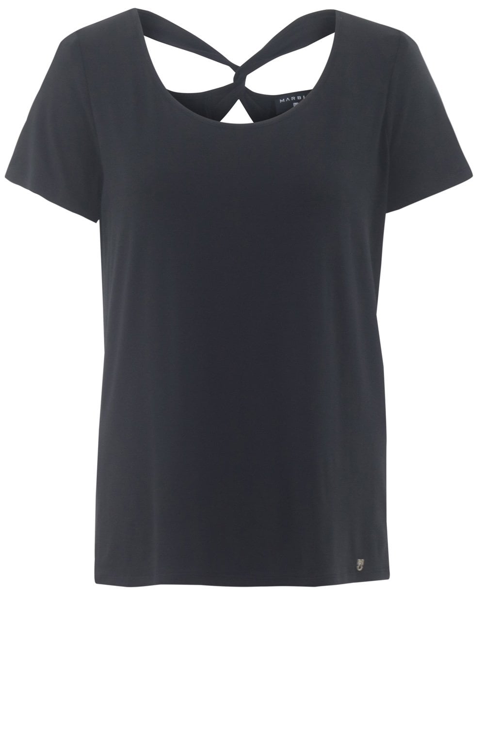 Marble Navy Jersey Tee