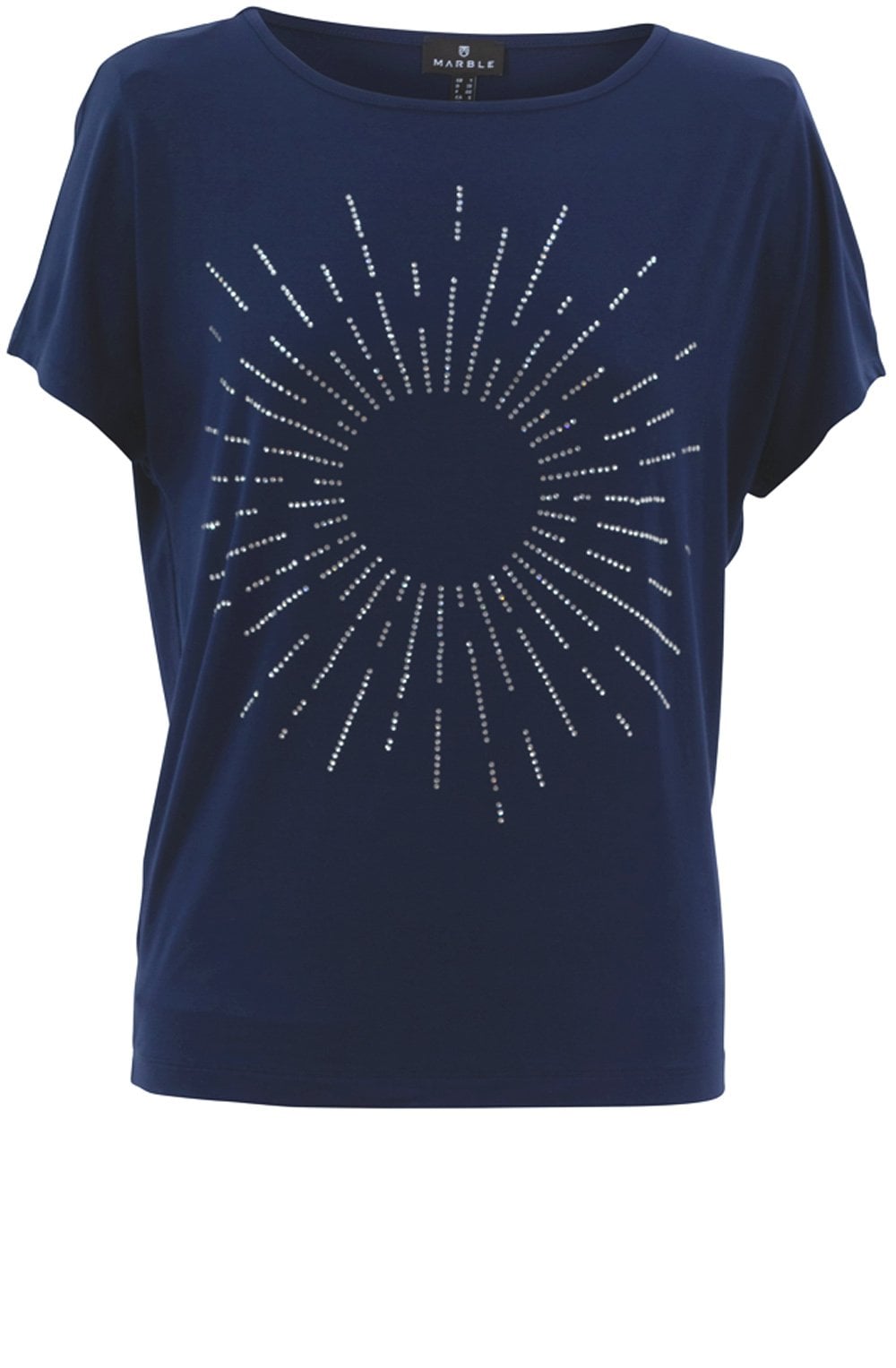 Navy Sparkle Sunshine T Shirt