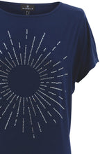Navy Sparkle Sunshine T Shirt