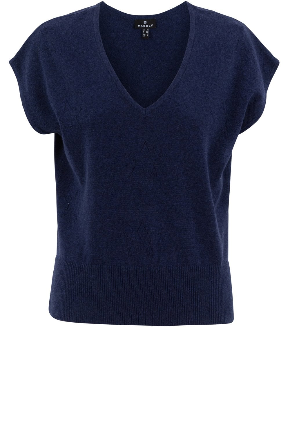 Navy Star Design Slip Over