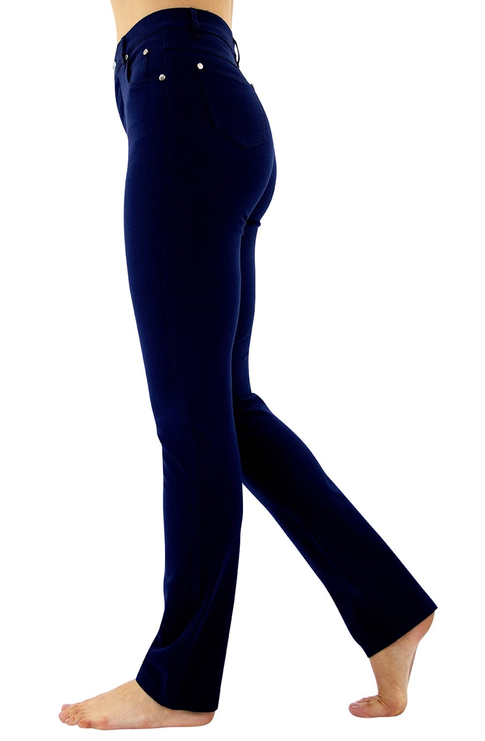 Navy Straight Leg Jeans