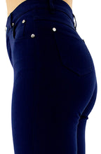Navy Straight Leg Jeans