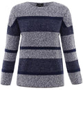 Navy Stripe Design Jumper