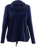 Navy Tassel Detailed Jumper