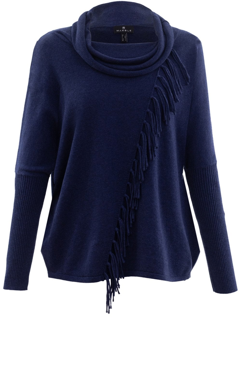 Navy Tassel Detailed Jumper
