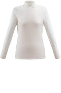 Off White Polo Neck Jumper