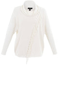 Off White Tassel Detailed Jumper