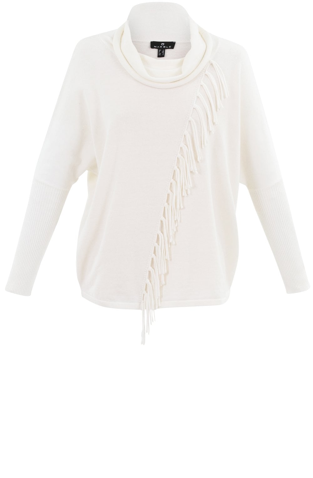 Off White Tassel Detailed Jumper
