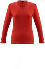 Orange Detachable Snood Jumper