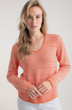Orange Marled Knit Jumper