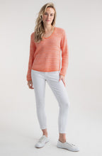 Orange Marled Knit Jumper