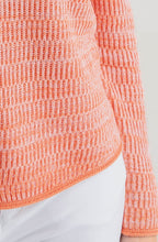 Orange Marled Knit Jumper