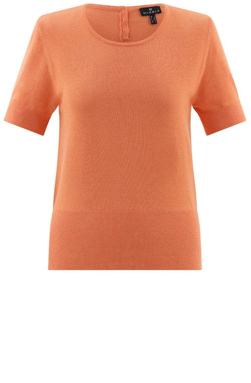 Orange Short Sleeved Jumper