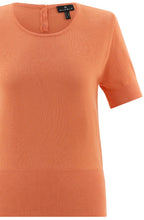 Orange Short Sleeved Jumper