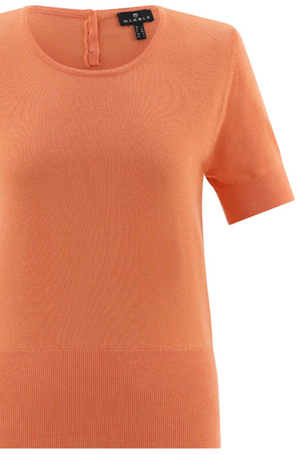 Orange Short Sleeved Jumper