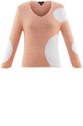 Orange Spot Design Jumper