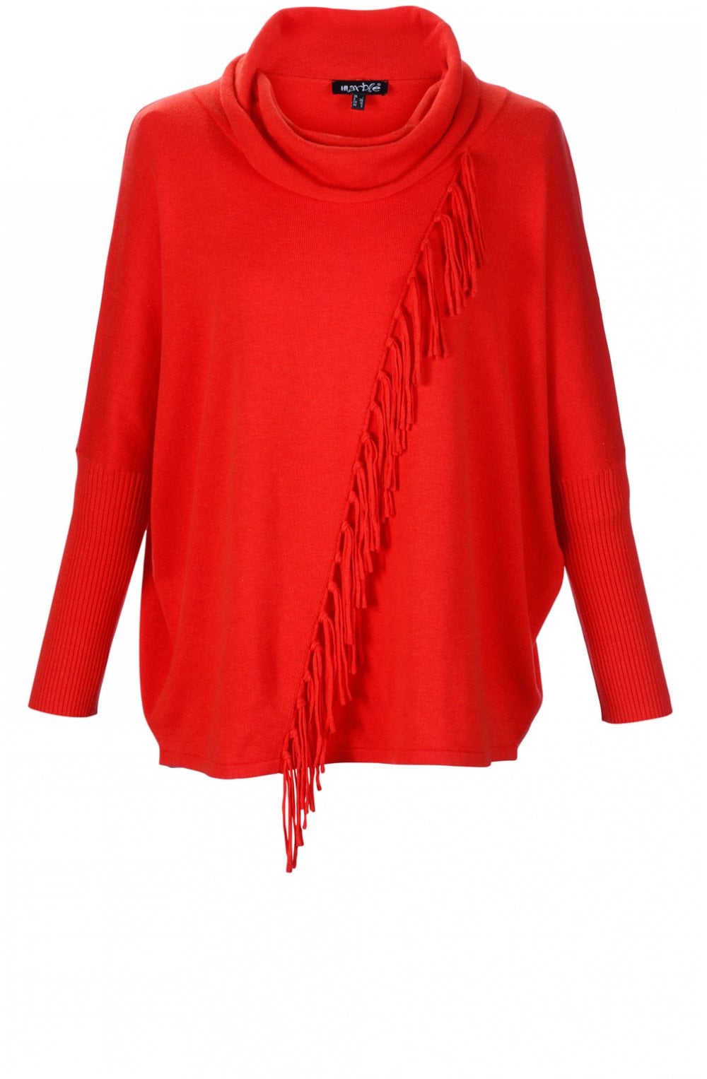 Orange Tassel Detail Jumper