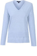 Pale blue Cotton Sweater