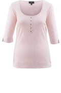 Pale Pink Jersey Top